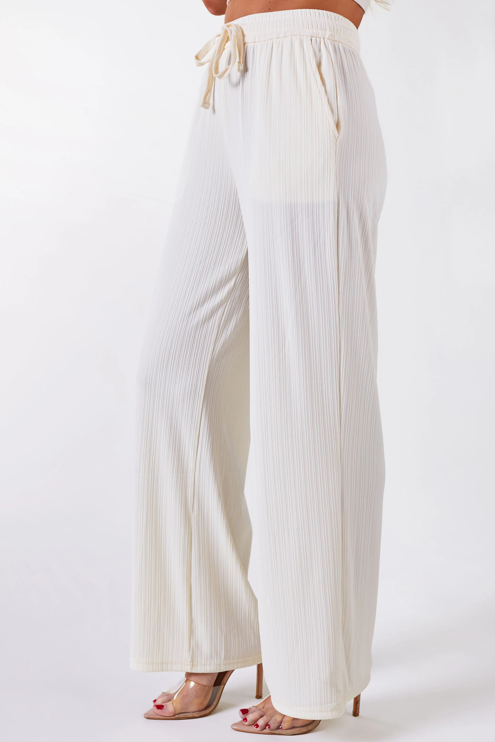 Ivory Straight Leg Pants