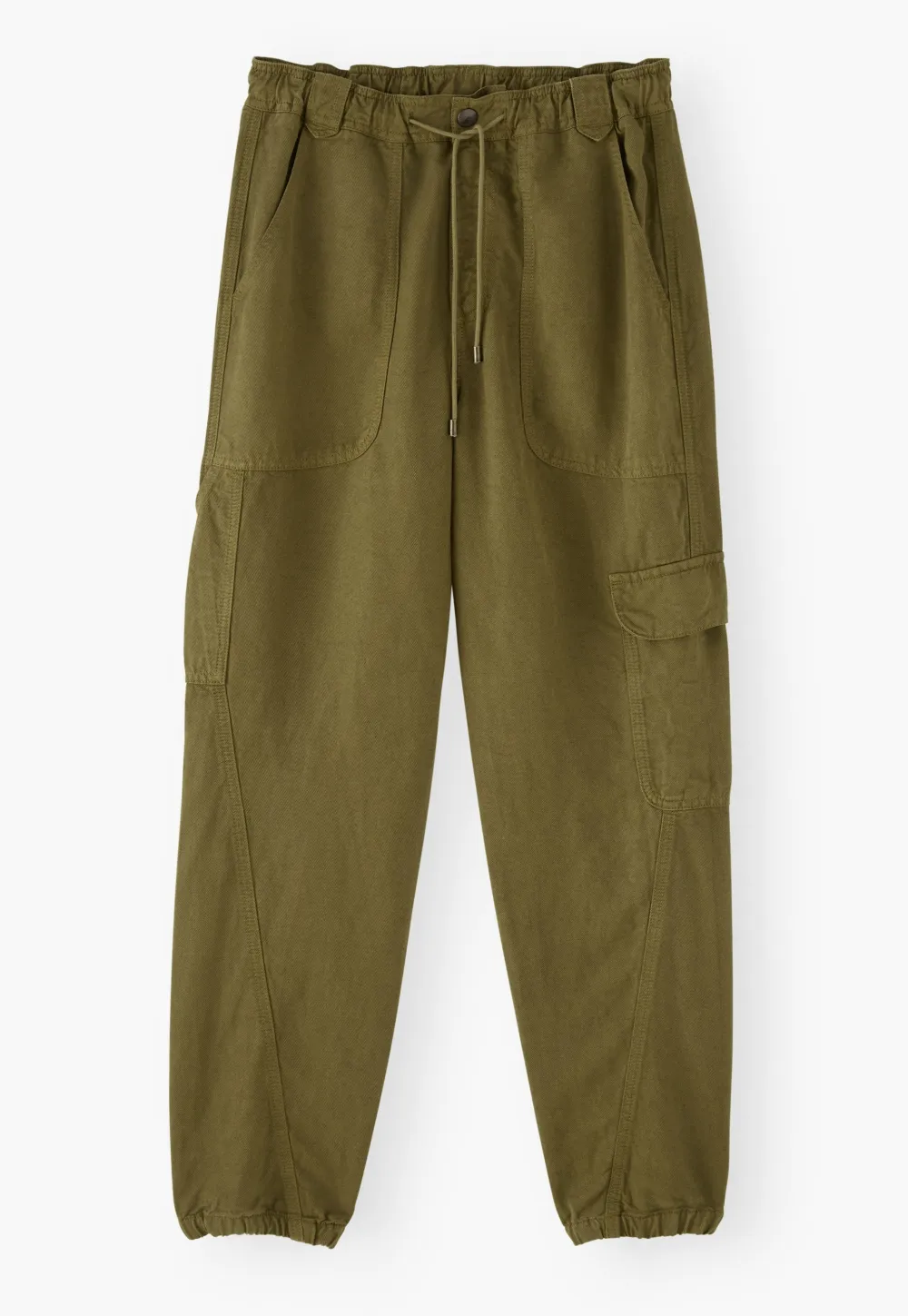 Cargo trousers
Lyocell & linen