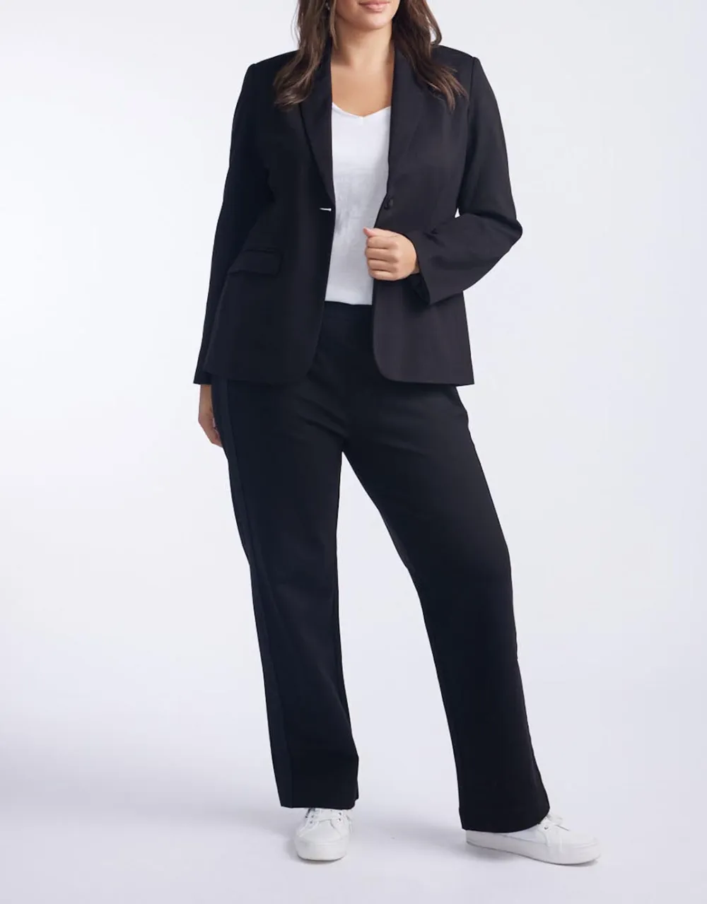 Timeless Ponte Blazer - Black