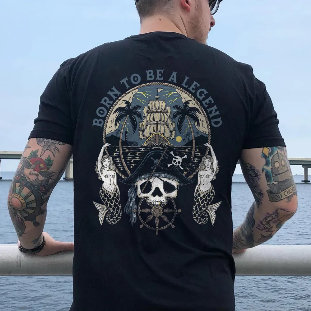 Born To Be A Legend Printed Men's T-shirt