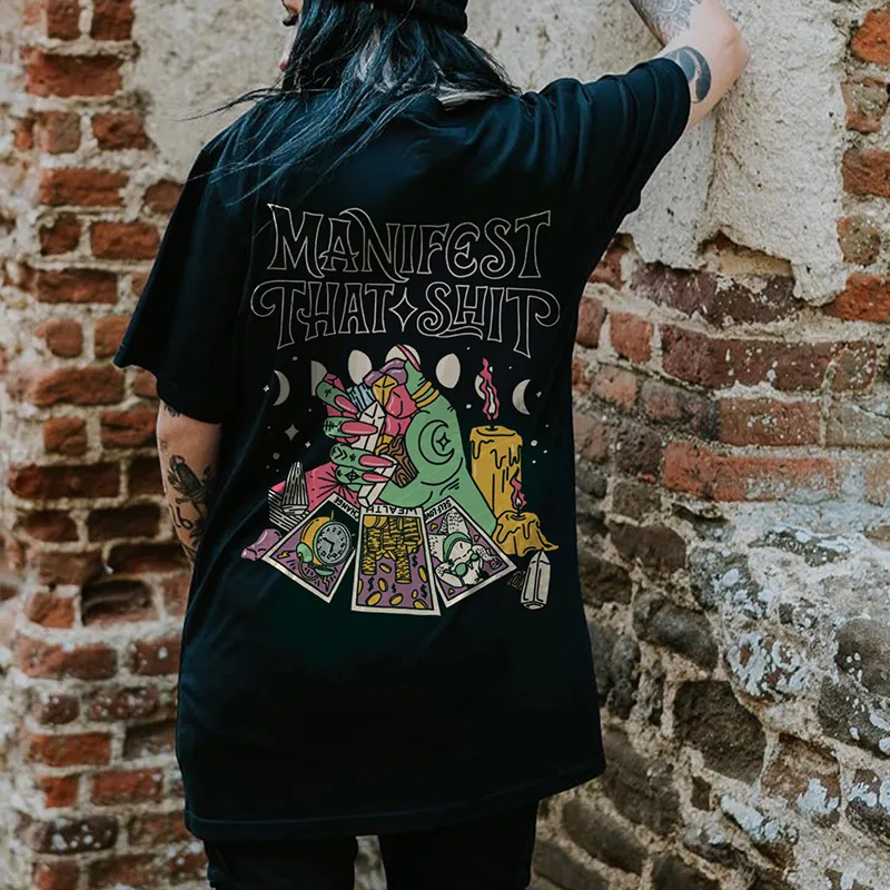 Manifest That Ship Print Women's T-shirt