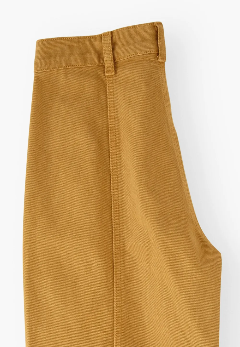 Wide-leg trousers
Cotton twill