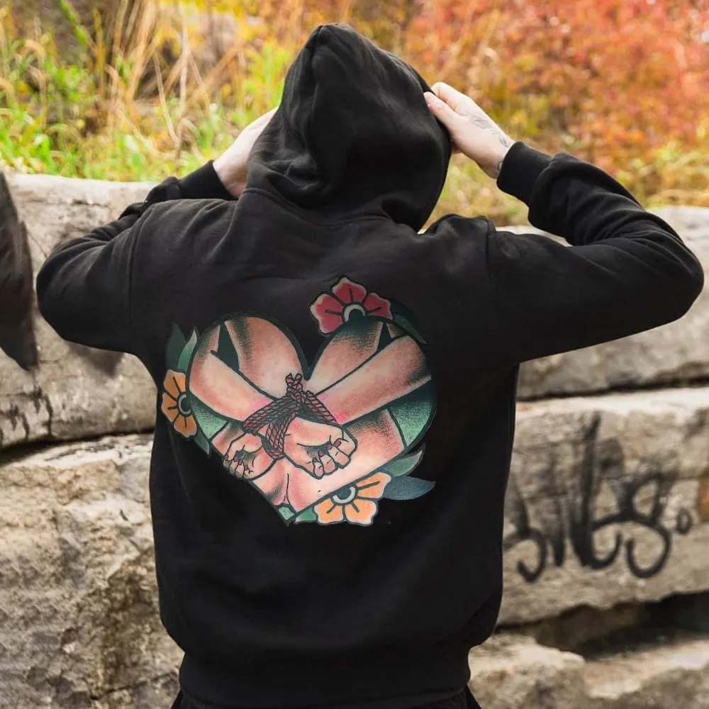 Bundle Game Print Men's Hoodie