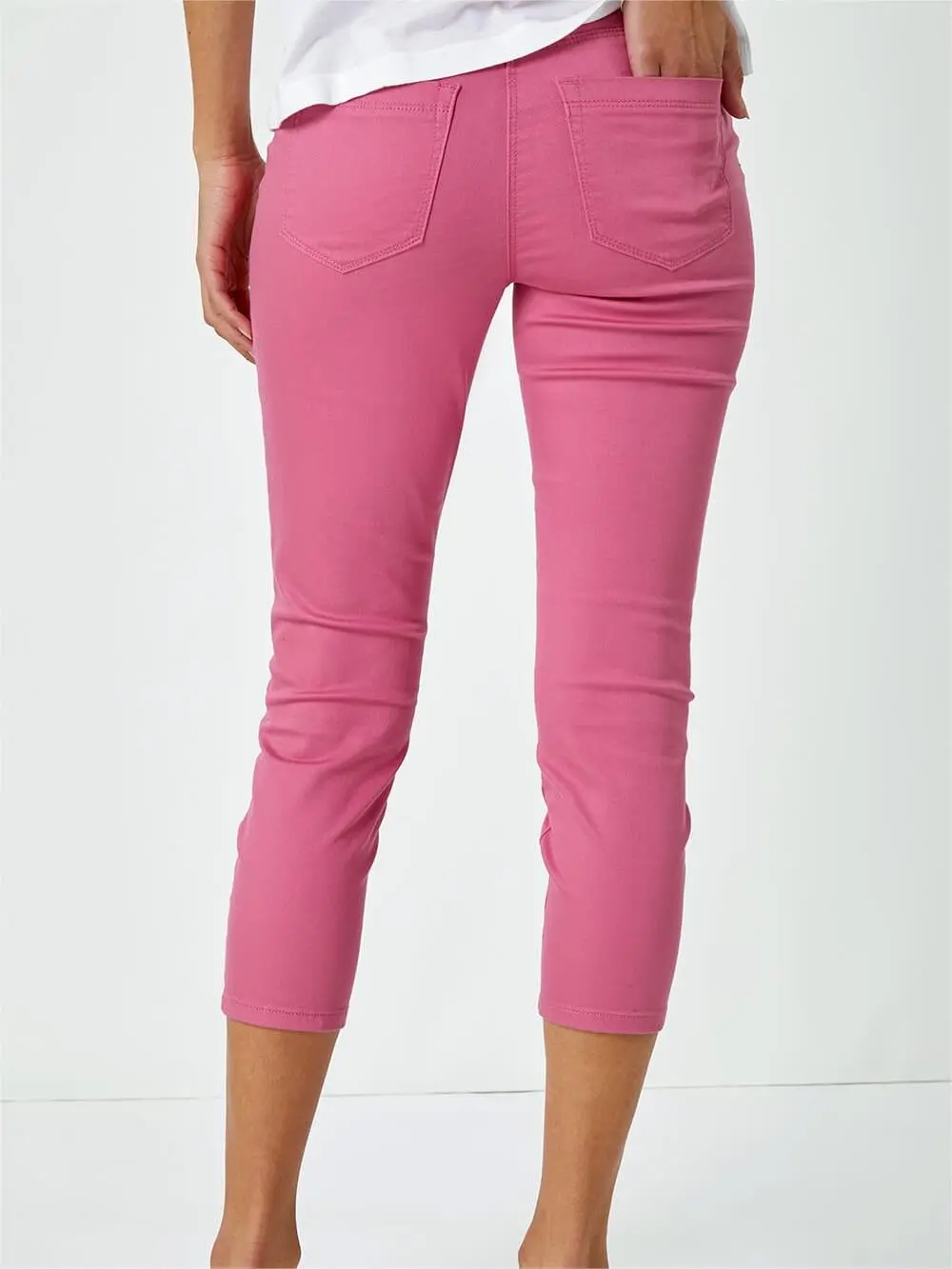 Pink casual leggings