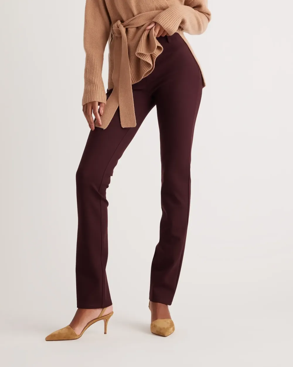 Ponte Straight Leg Pants