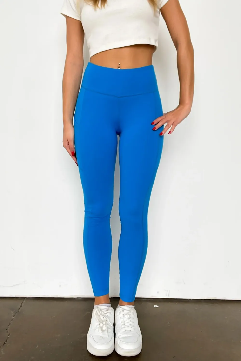 High Waist Side Pocket Leggings