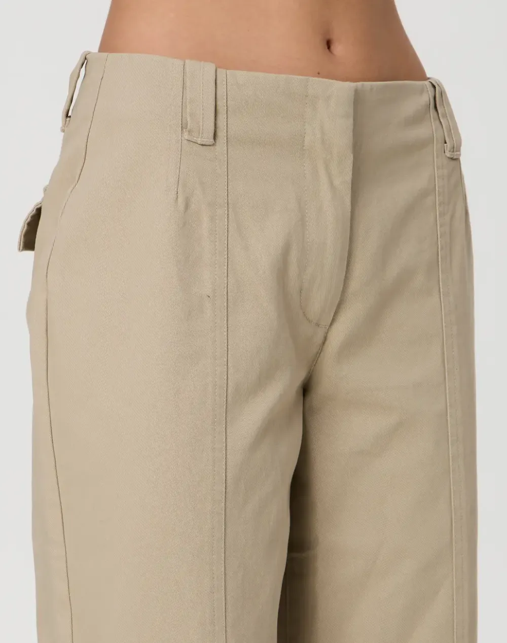 Straight Leg Low Rise Pant