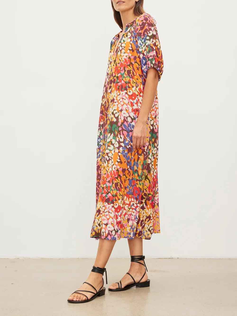 Carol Printed Boho Dress