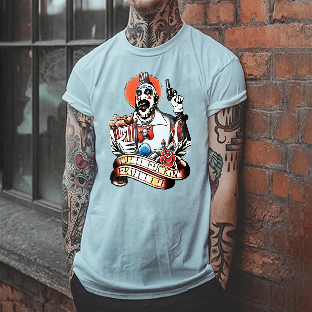 Tutti Fuckin Frutti Printed Men's T-shirt