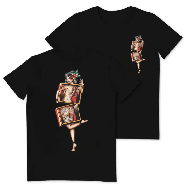 Magic Girl Printed Men's T-shirt