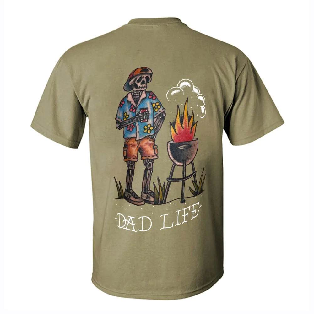 Dad Life Printed Men's T-shirt