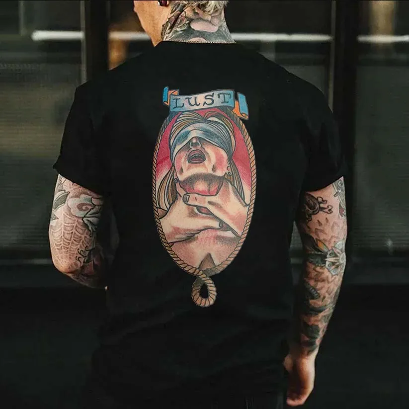 Just Choke Me Up Printed Men's T-shirt