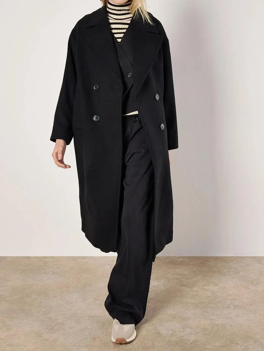 Oversized Tailored Boyfriend Coat