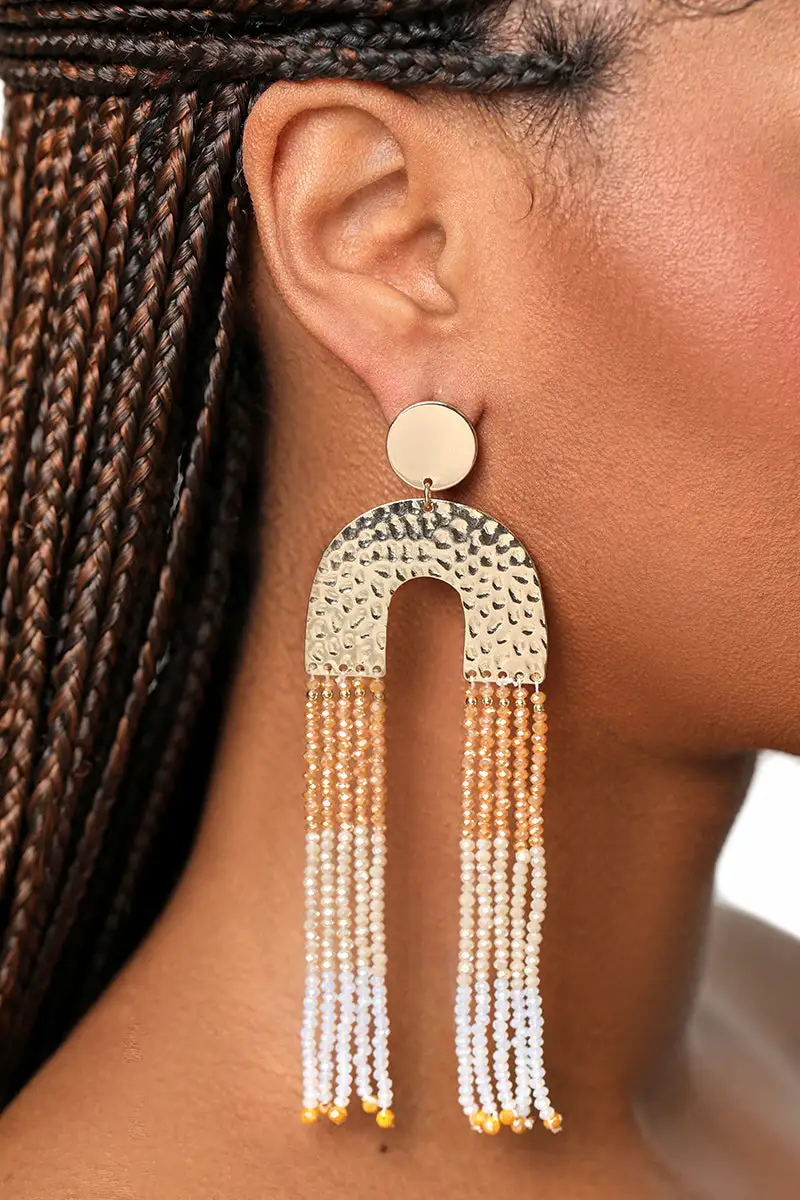 Beach Trip Earrings (Gold Multi)