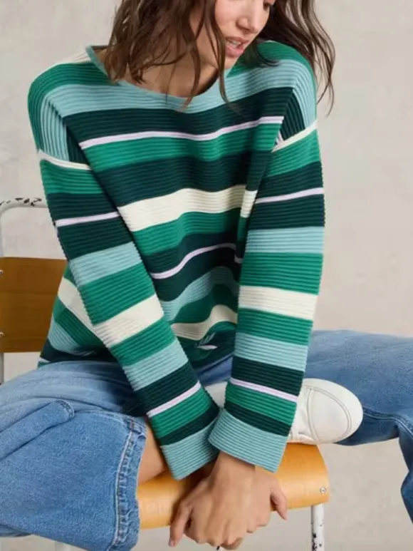 CREW NECK JANA STRIPED JUMPER