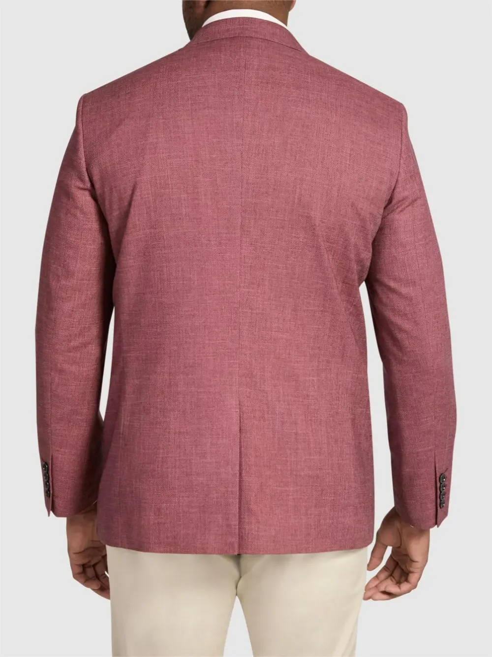 RASPBERRY BLAKE TEXTURED STRECH BLAZER