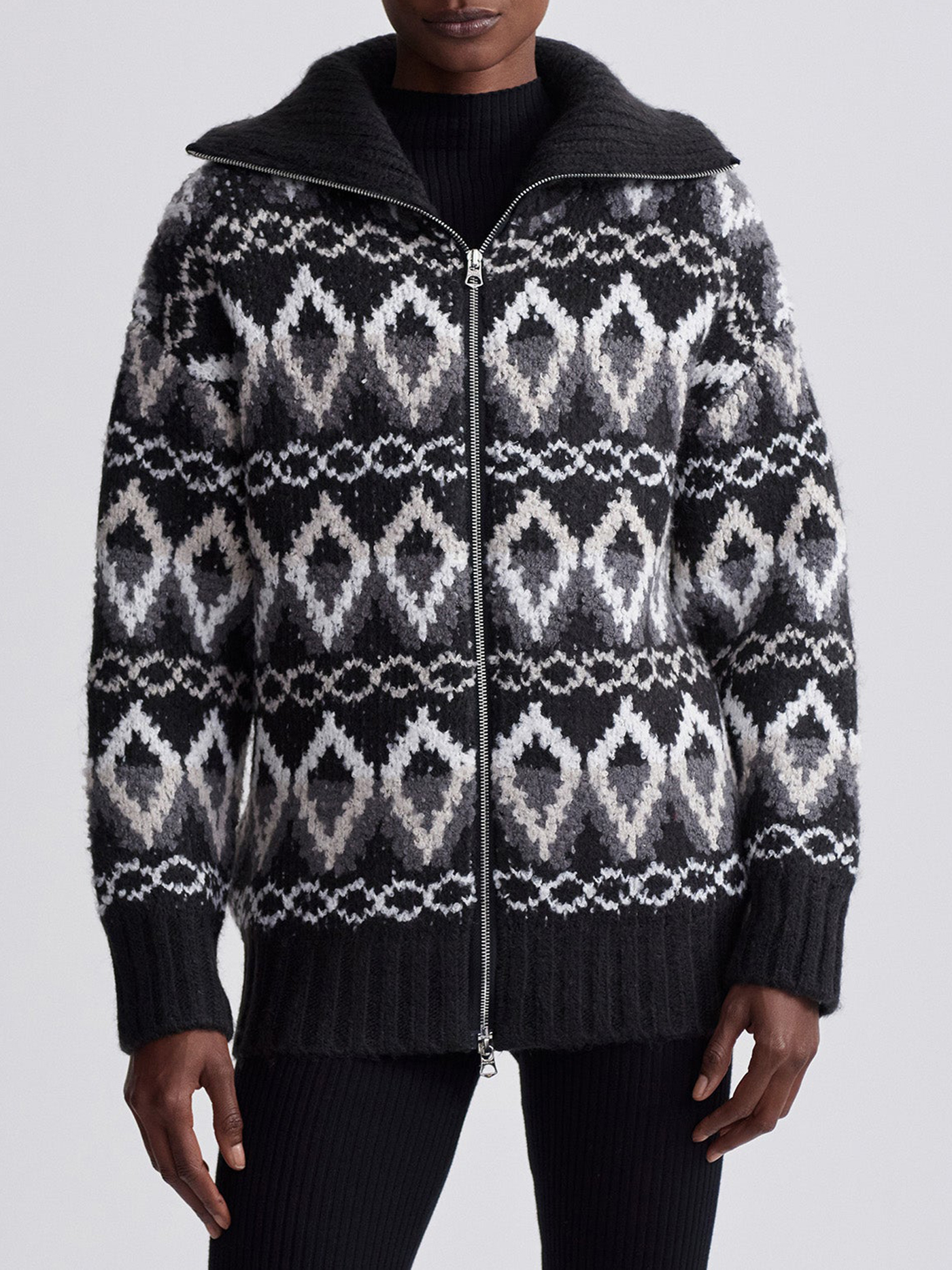 Brooke Fairisle Knit Jacket