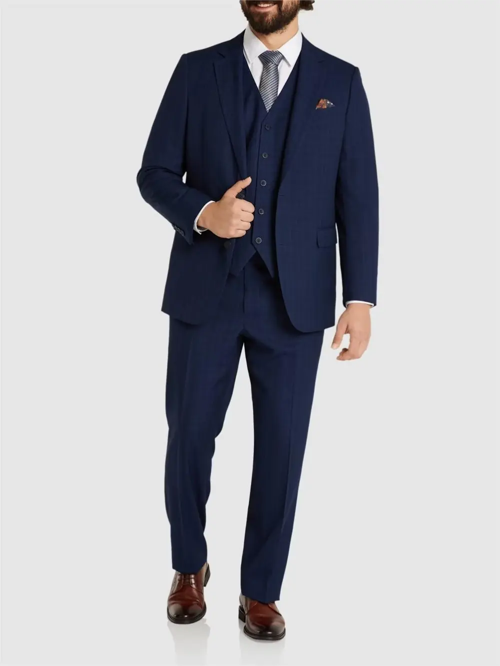 ROYAL SAYLOR CHECK SUIT JACKET