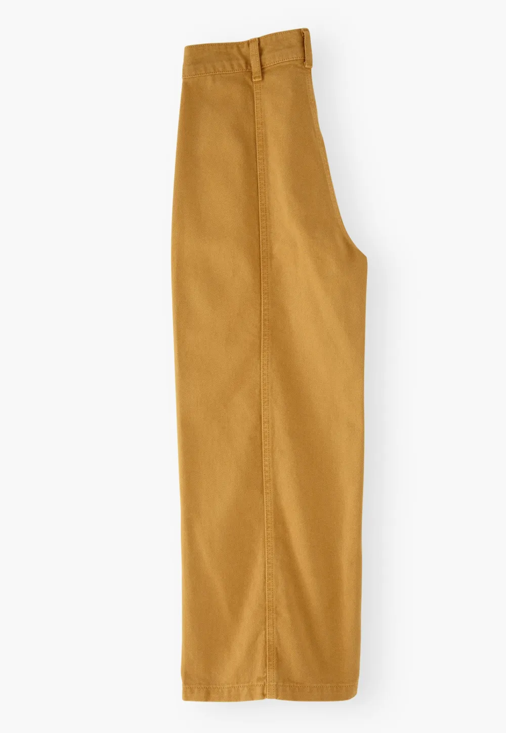 Wide-leg trousers
Cotton twill