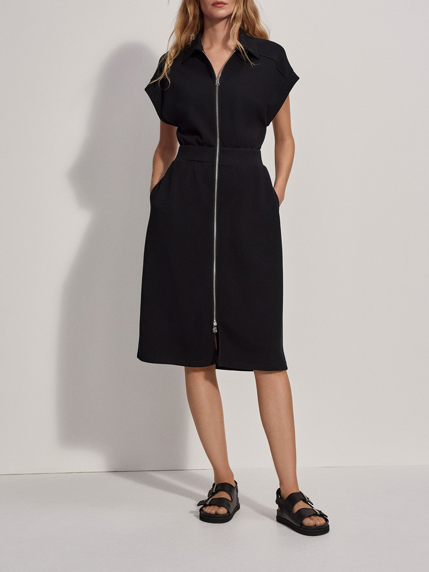 Louisa Zip-Through Dress