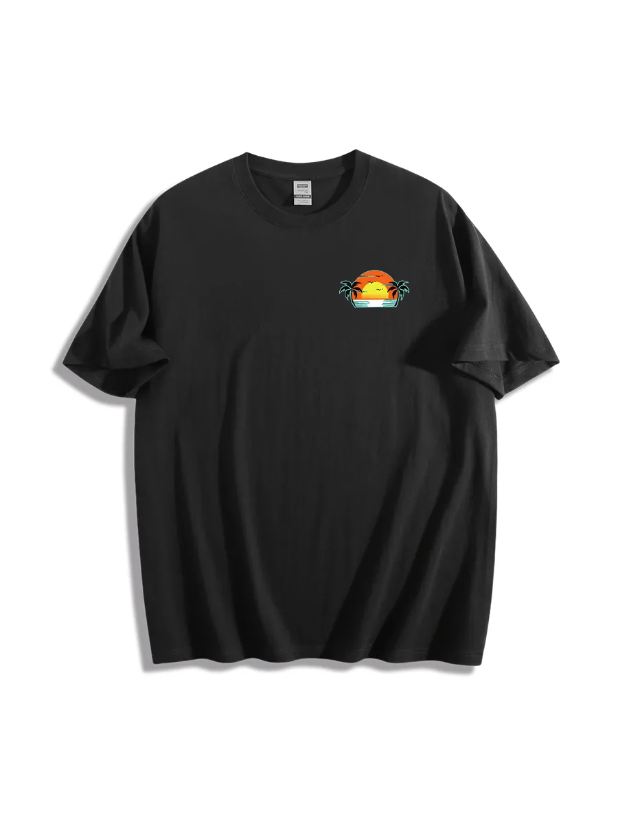 Funny Beach Rum Drinking Shirt, It’S Rum O’Clock Somewhere
