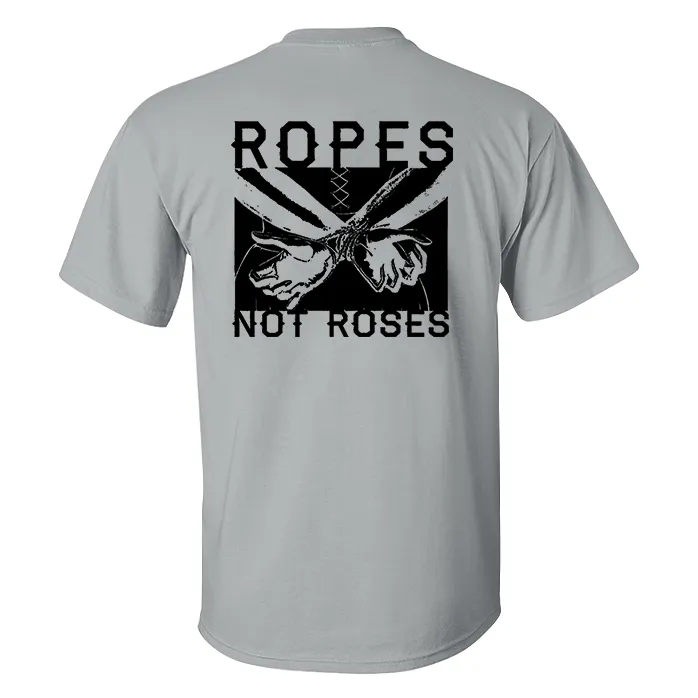 Ropes Not Roses Printed Men's T-shirt
