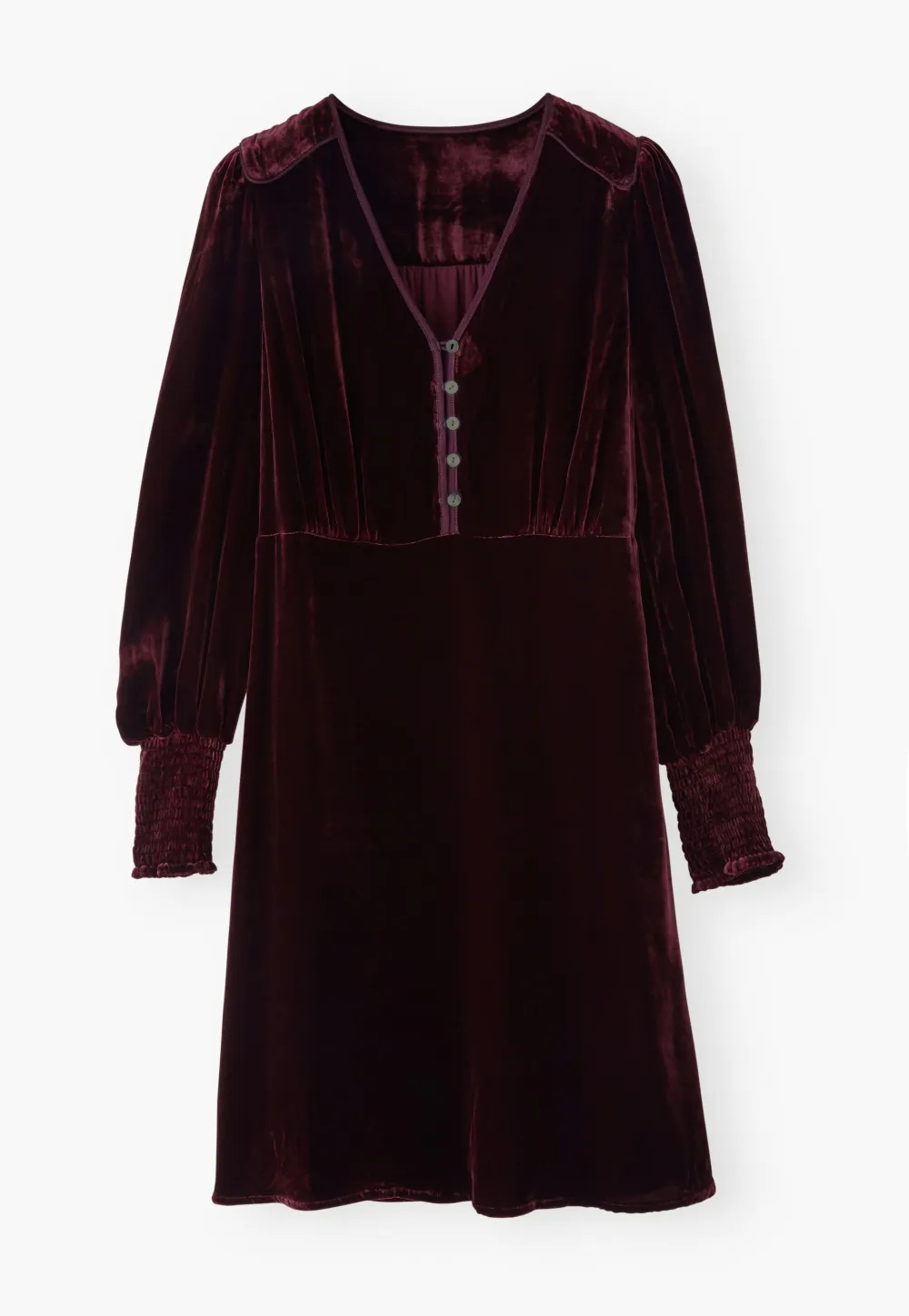 Velvet dress
Silk & viscose velvet