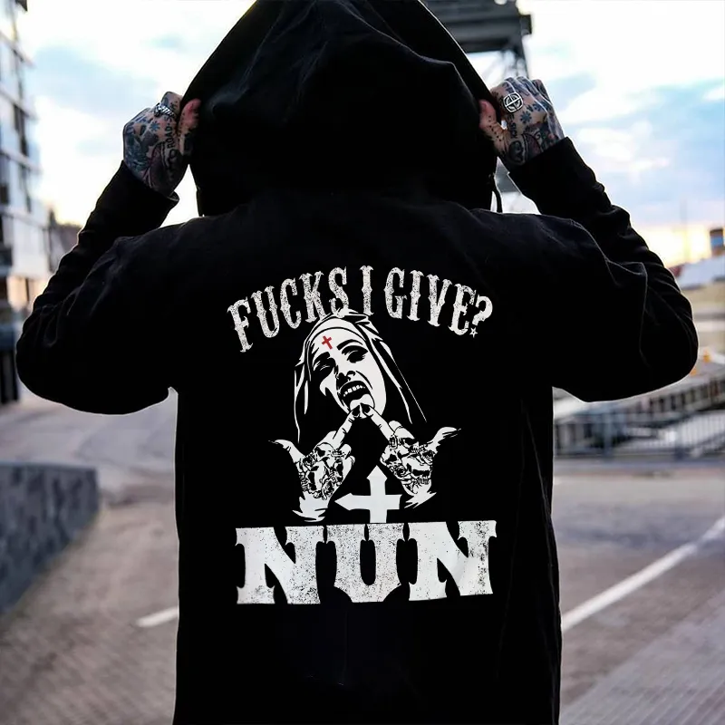 F**ks Give? Printed Men's Hoodie