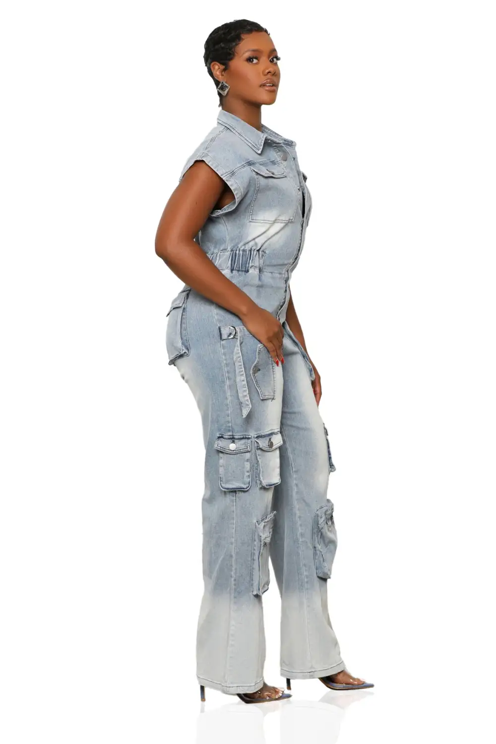 Cargo Utility Jumpsuit