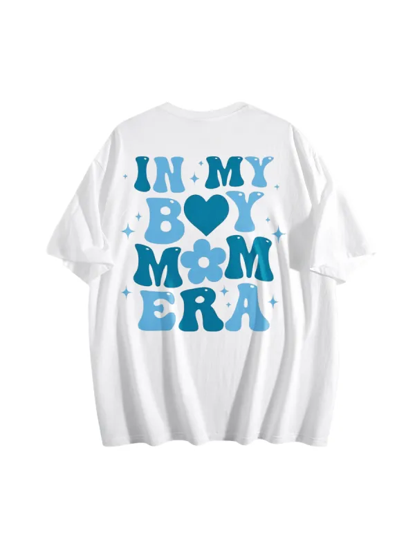 In My Boy Mom Era T-Shirt