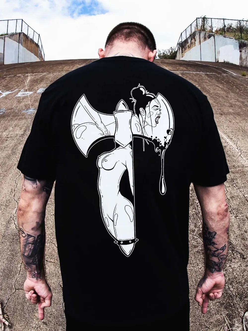 Bondage Game Printed Men's T-shirt