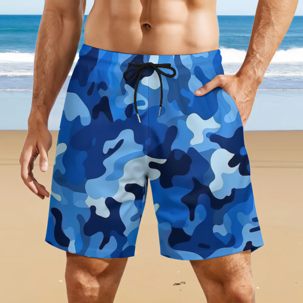 Various Colors Camouflage Sports Beach Shorts
