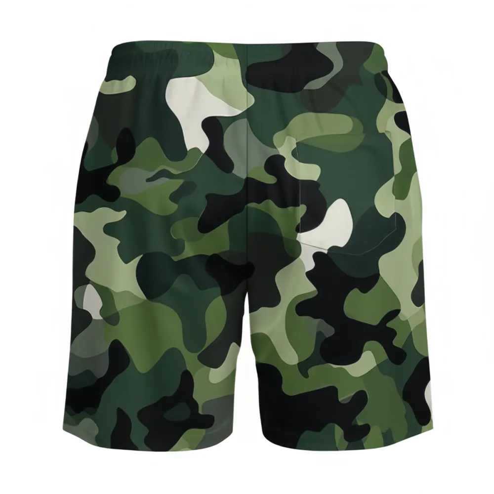 Various Colors Camouflage Sports Beach Shorts