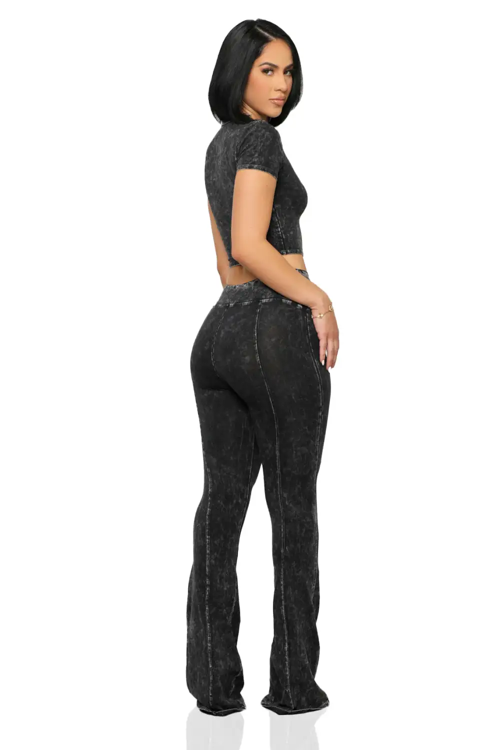 On The Move Piece Pant Set (Black)