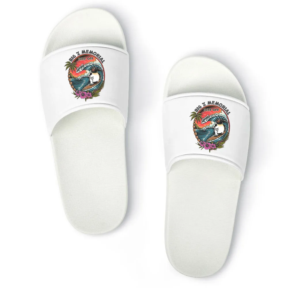 Big Z Memorial Surf Off Printed Home Slippers