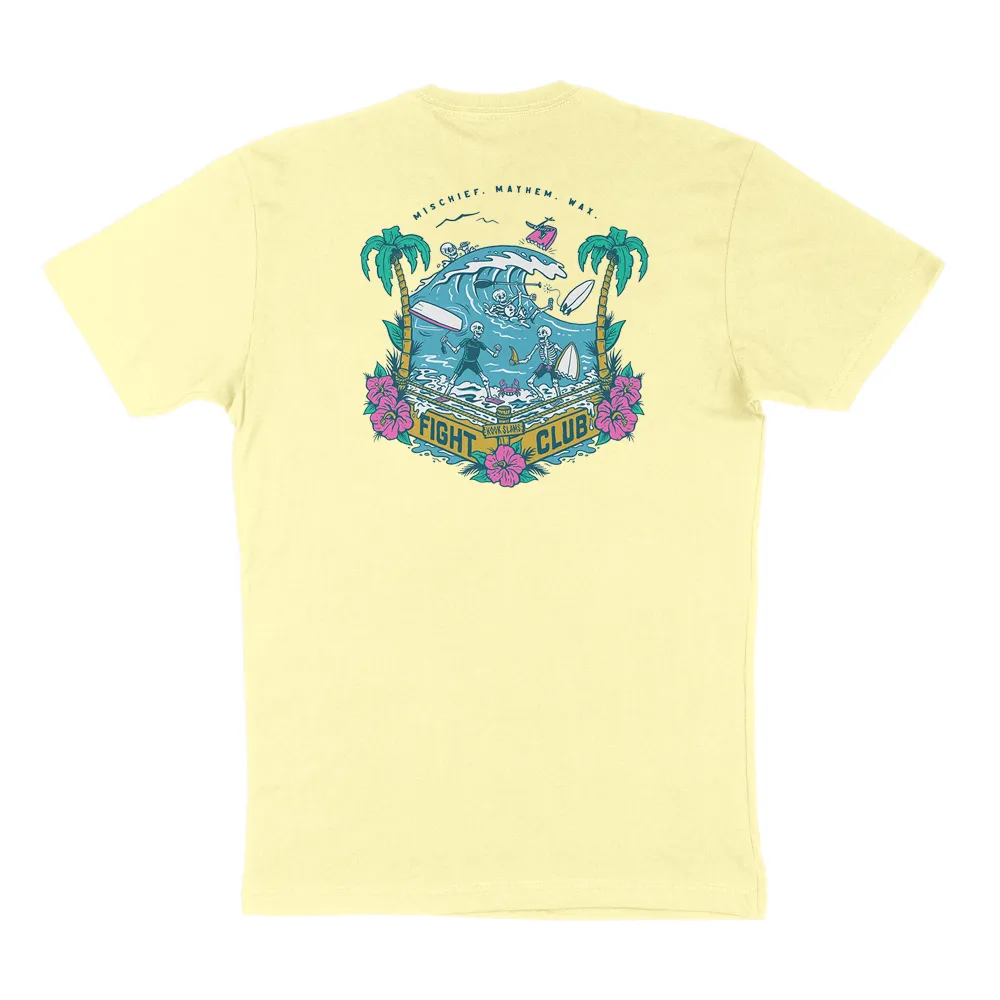 Kooks Fight Club T-Shirt: Pure Cotton Round-Neck Printed T-Shirt