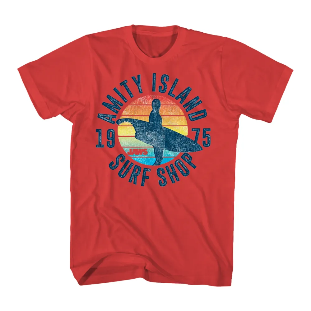 Jaws Amity Island Surf Shop 1975 Shirt