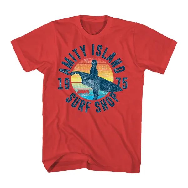 Jaws Amity Island Surf Shop 1975 Shirt