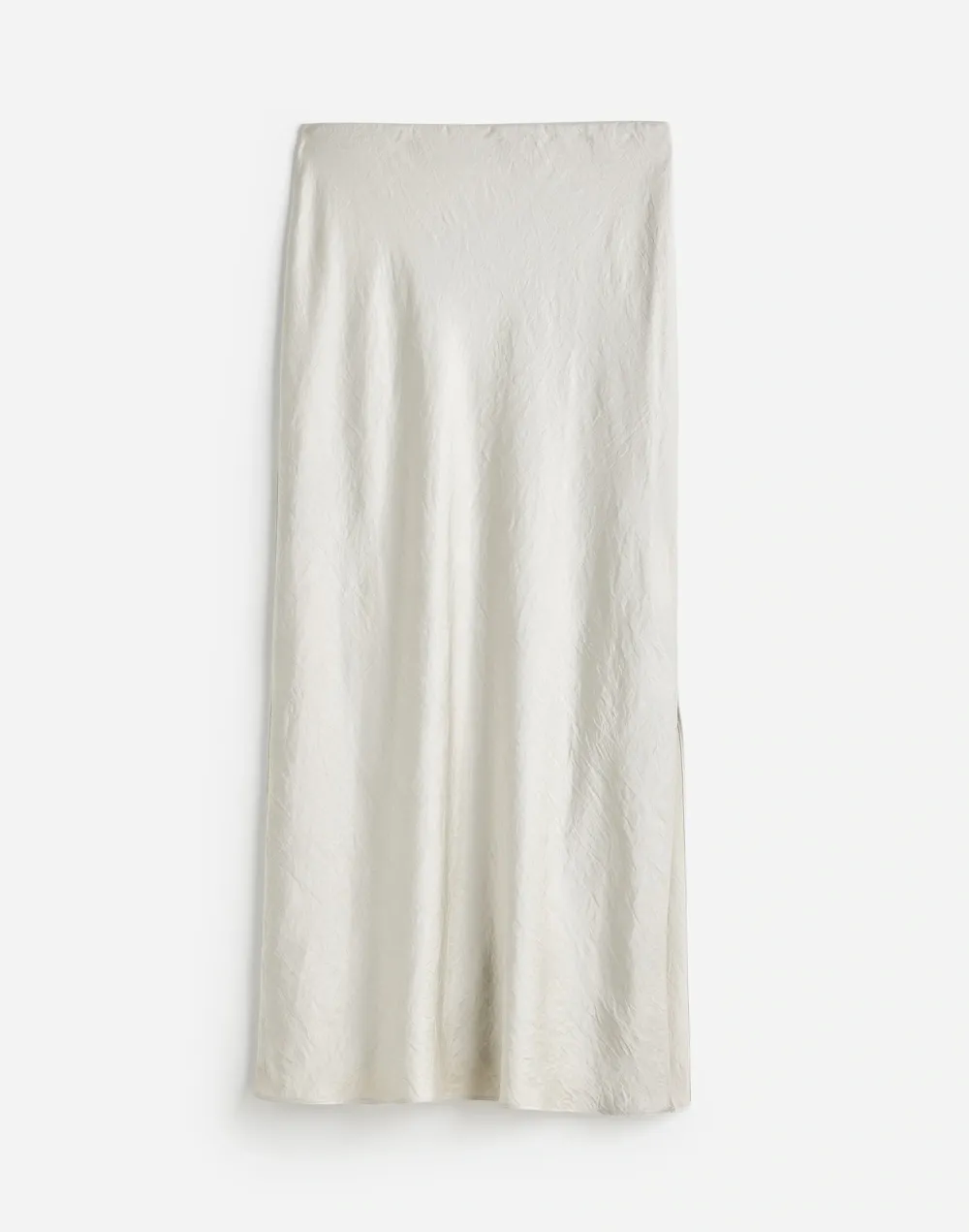 Satin Maxi Slip Skirt