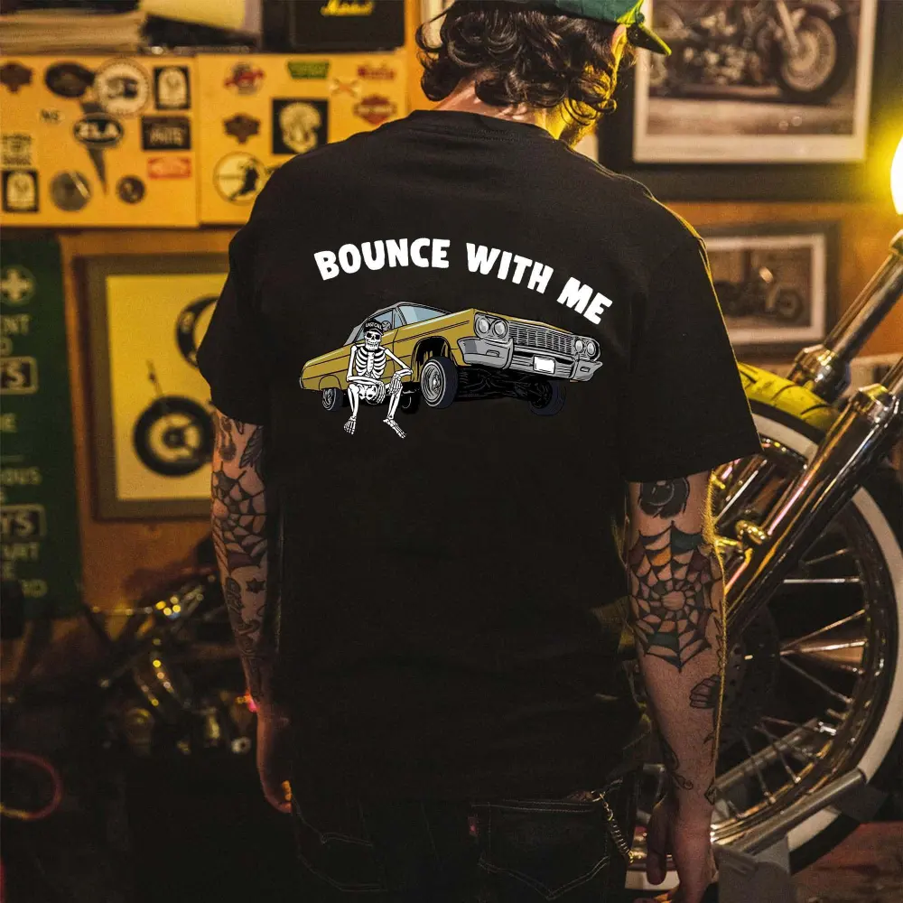Bounce With Me Printed Men's T-shirt