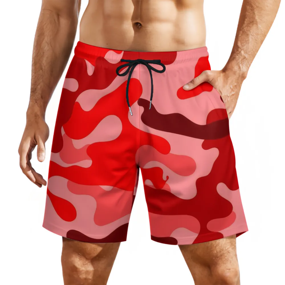 Various Colors Camouflage Sports Beach Shorts