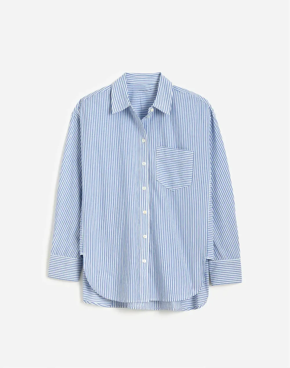 Poplin Side-Panel Shirt