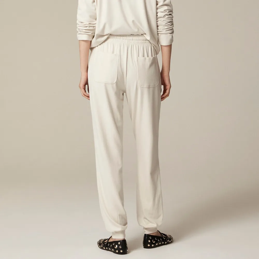 Soft rib jogger pant