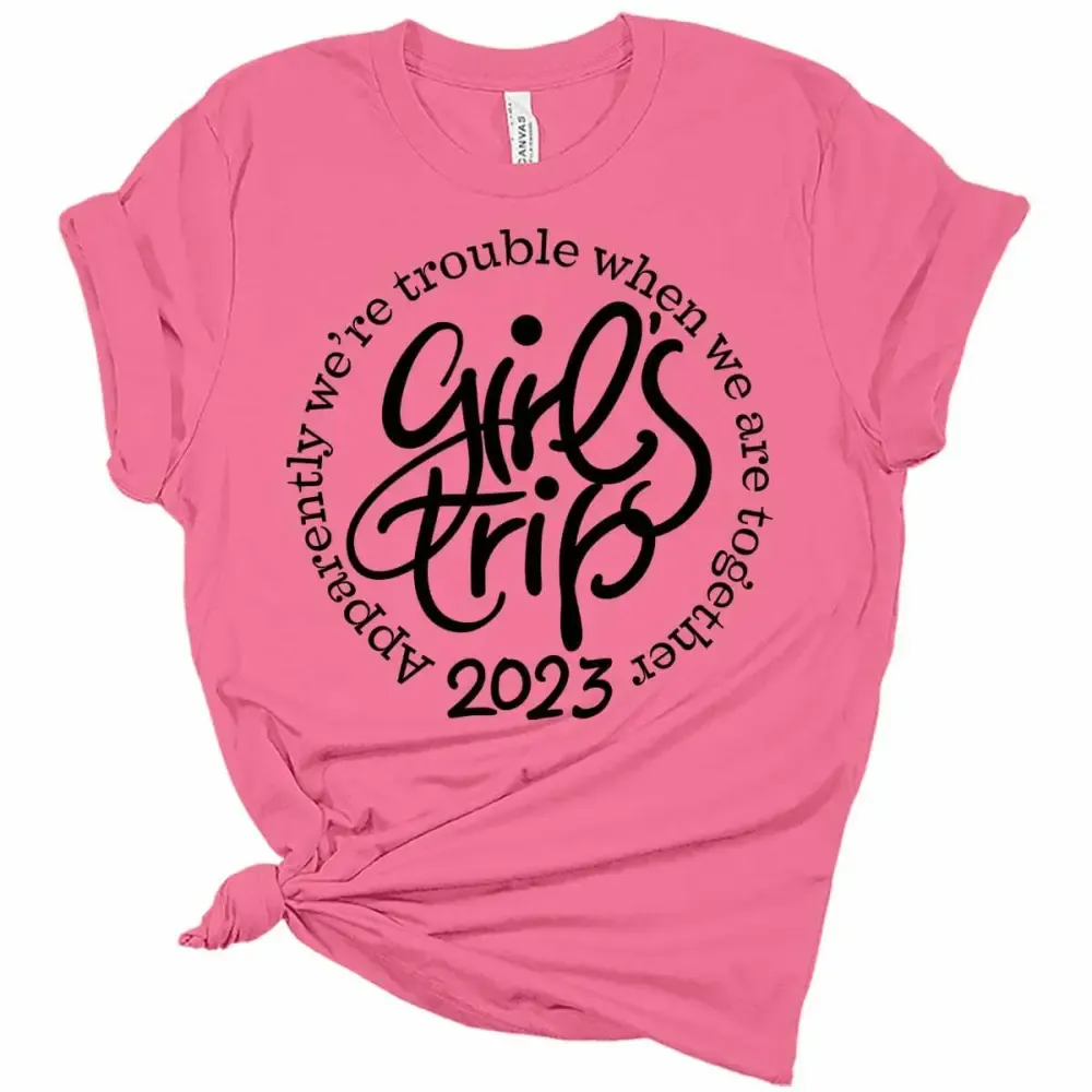 Trouble Together Girls Trip 2023 Women's Graphic Tee