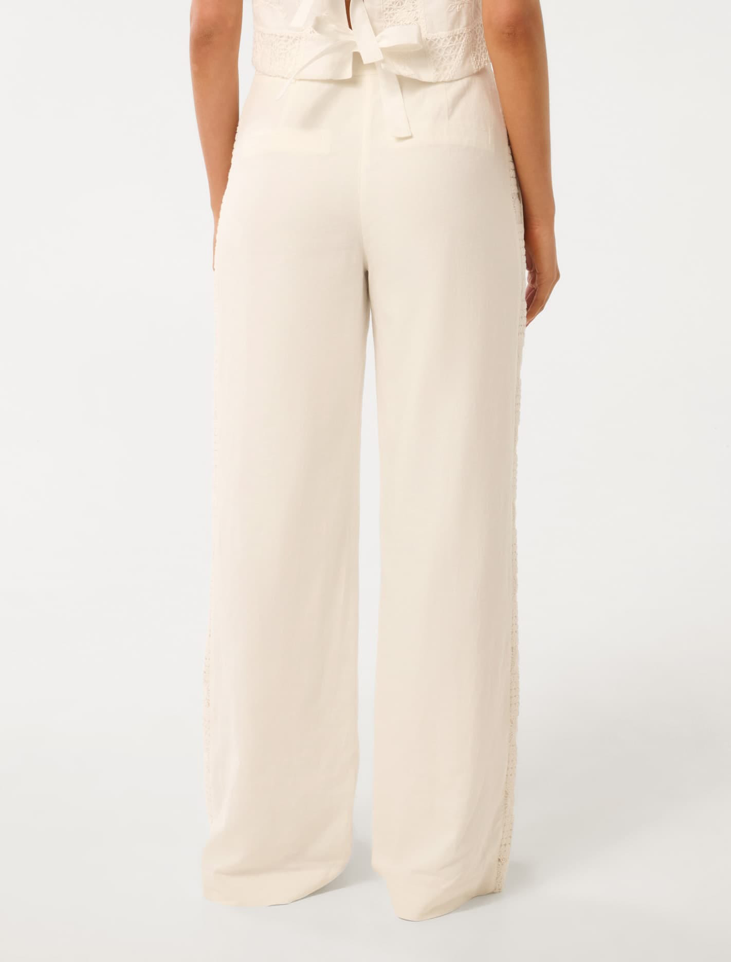 Harmony Crochet Wide-Leg Pants