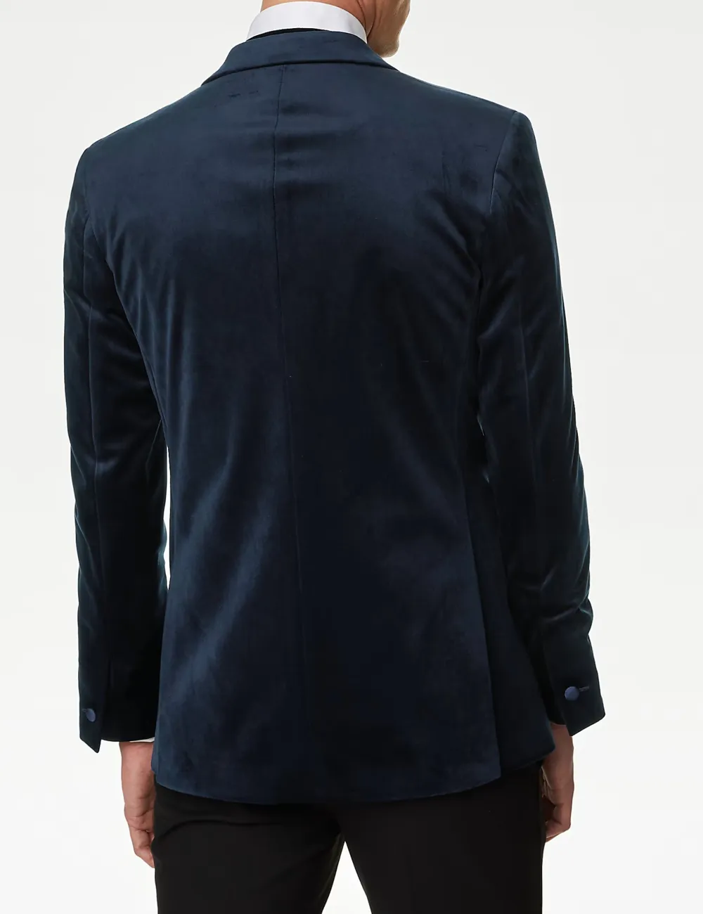 Slim Fit Velvet Tuxedo Jacket