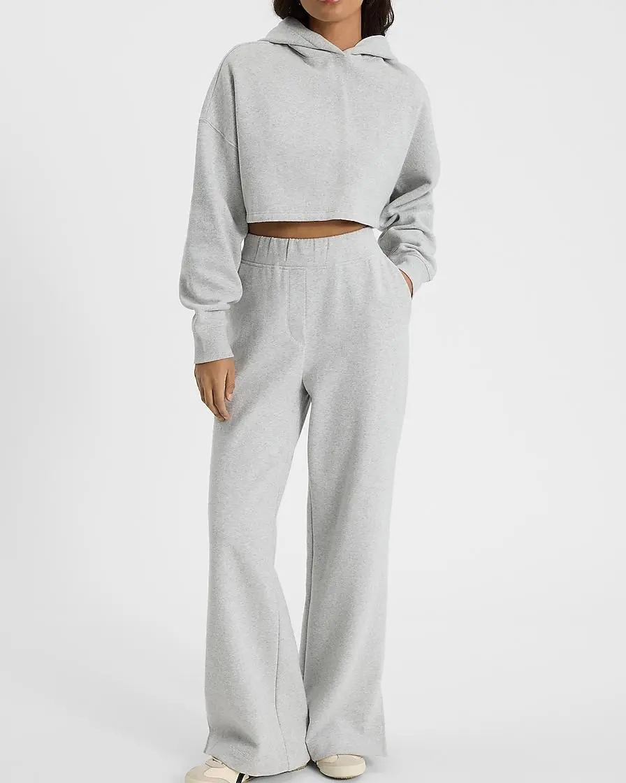 Relaxed Cropped Hoodie