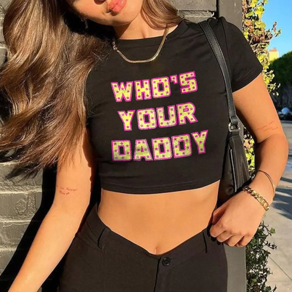 Who's Your Daddy Printed T-shirt