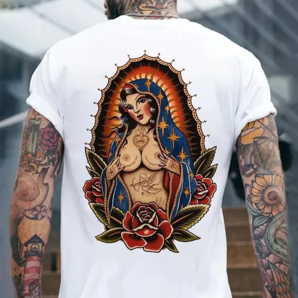 The Virgin Mary Print Men's T-shirt