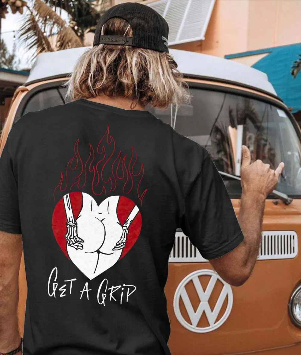 Get A Grip Printed Men's T-shirt